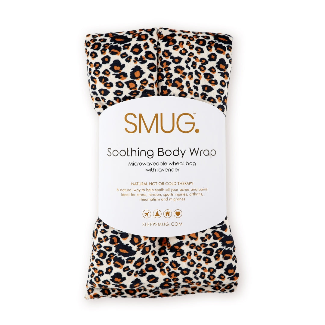 Soothing Lavender Set, Leopard Print