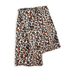 Soothing Body Wrap Wheat Bag Infused with Lavender Oil, Leopard Print