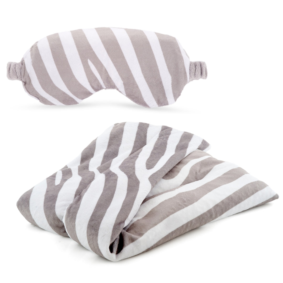 Soothing Lavender Set, Zebra Print
