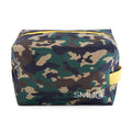 Wash Bag, Green Camo Print