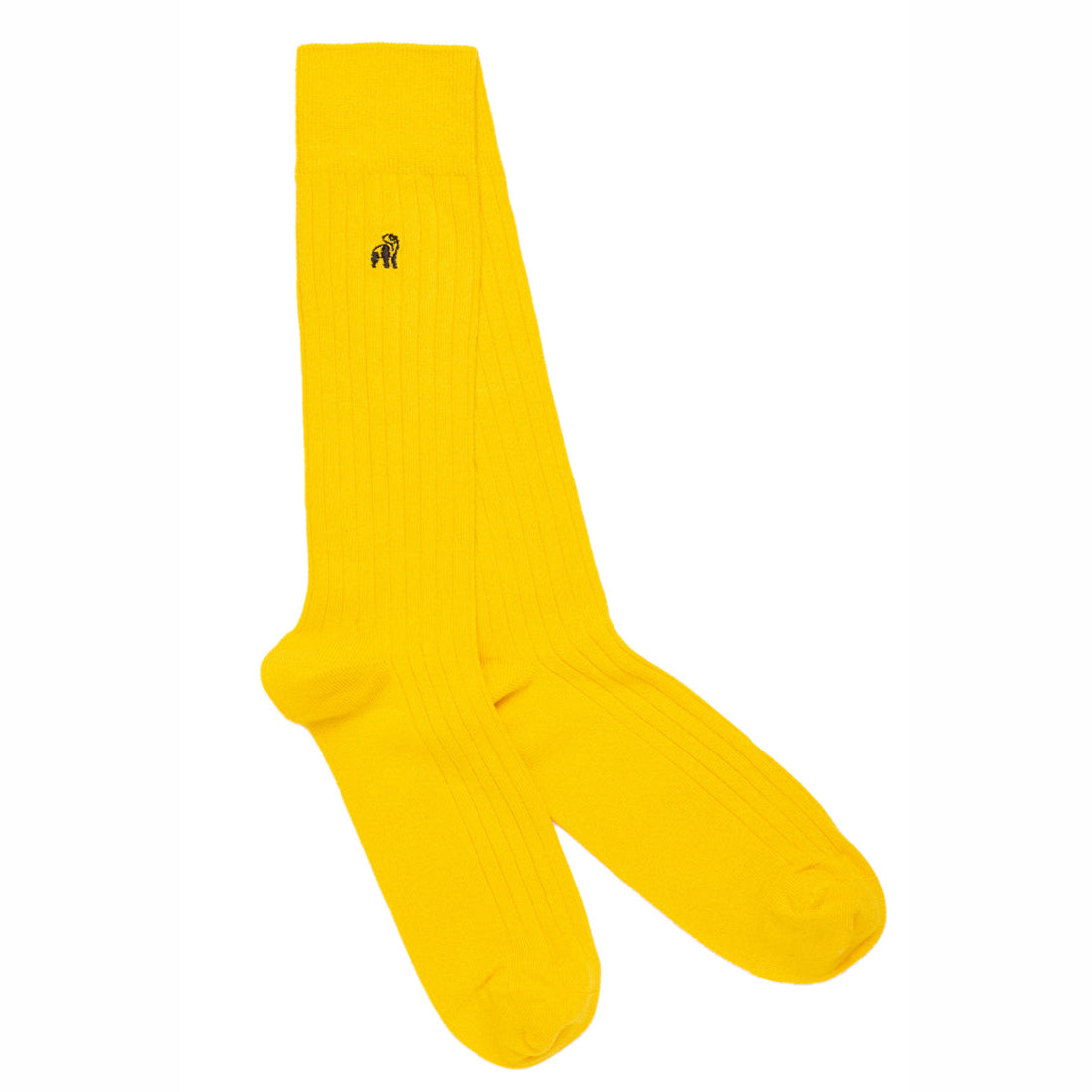 Banana Yellow Bamboo-Blend Socks
