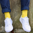 Banana Yellow Bamboo-Blend Socks