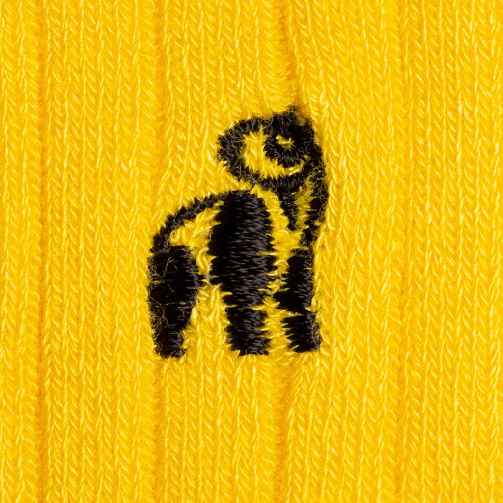 Banana Yellow Bamboo-Blend Socks