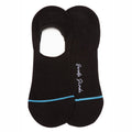 Black No-Show Bamboo-Blend Socks