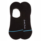 Black No-Show Bamboo-Blend Socks