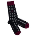 Black Skull Bamboo-Blend Socks