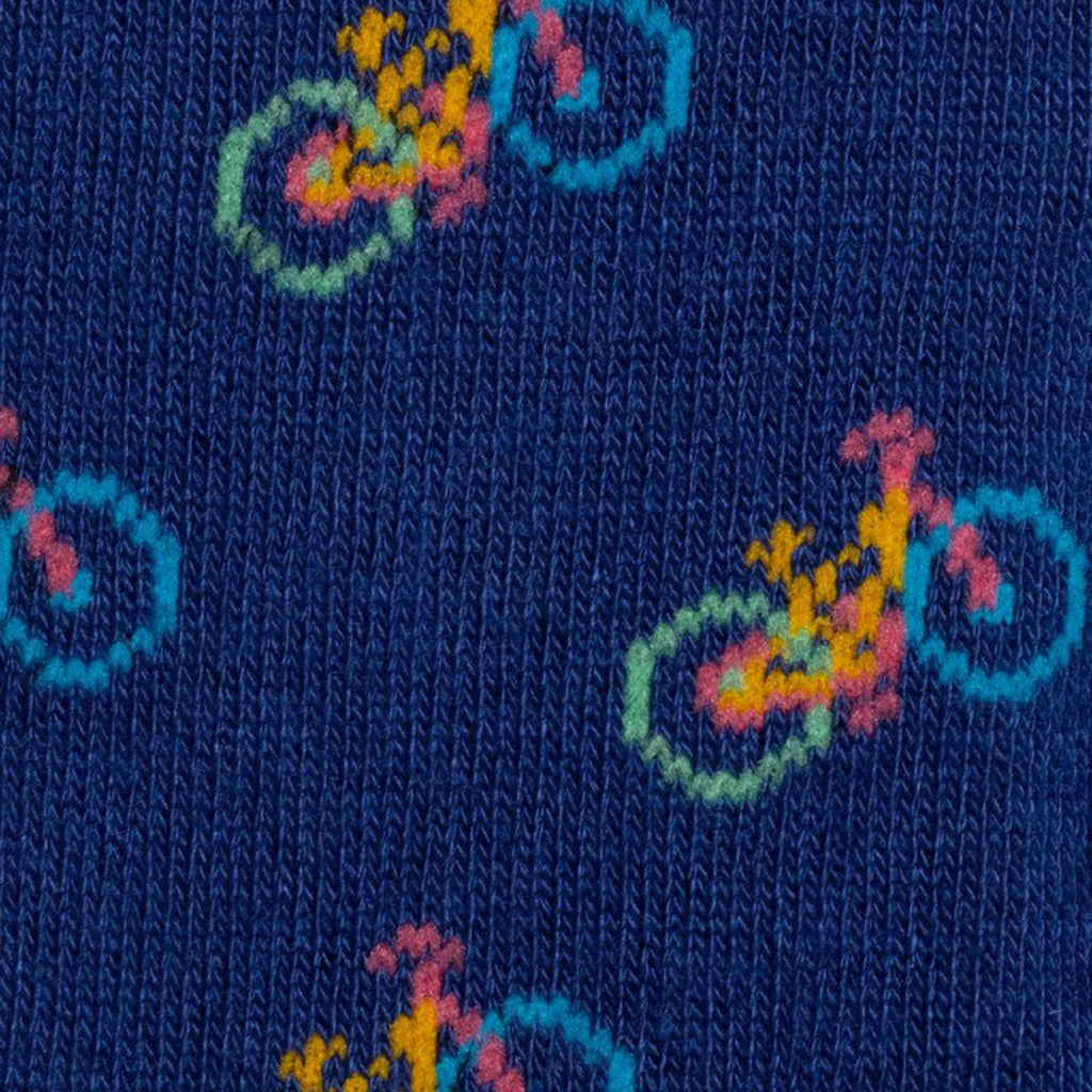 Blue Bicycle Bamboo-Blend Socks