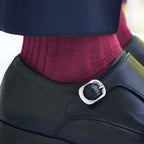 Deep Burgundy Bamboo-Blend Socks