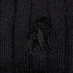Jet Black Bamboo-Blend Socks
