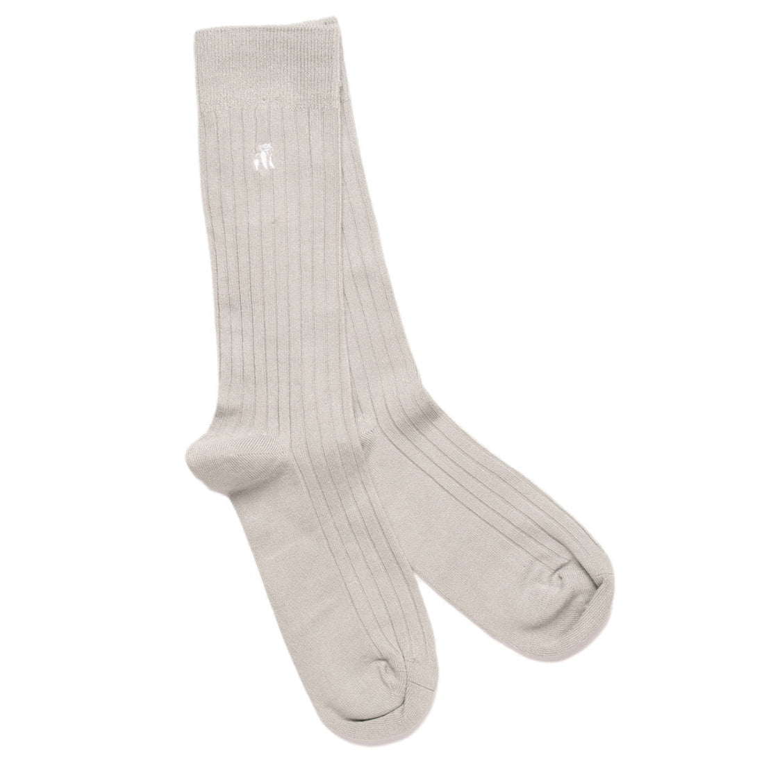 Light Grey Bamboo-Blend Socks