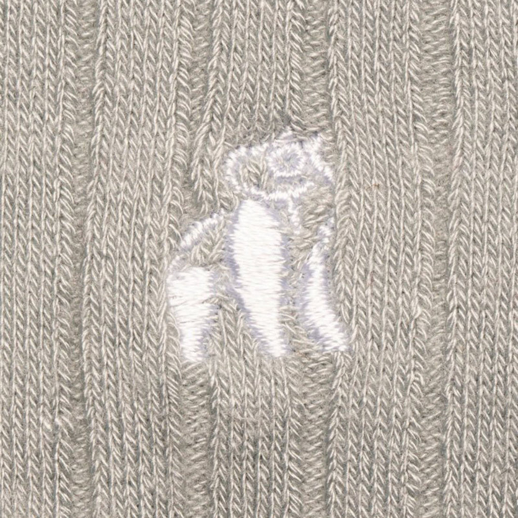 Light Grey Bamboo-Blend Socks