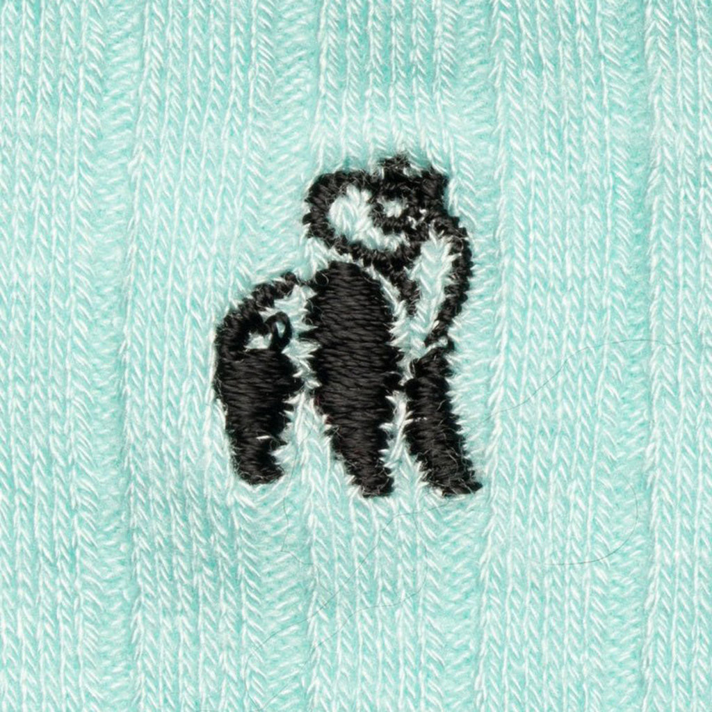 Mint Bamboo-Blend Socks