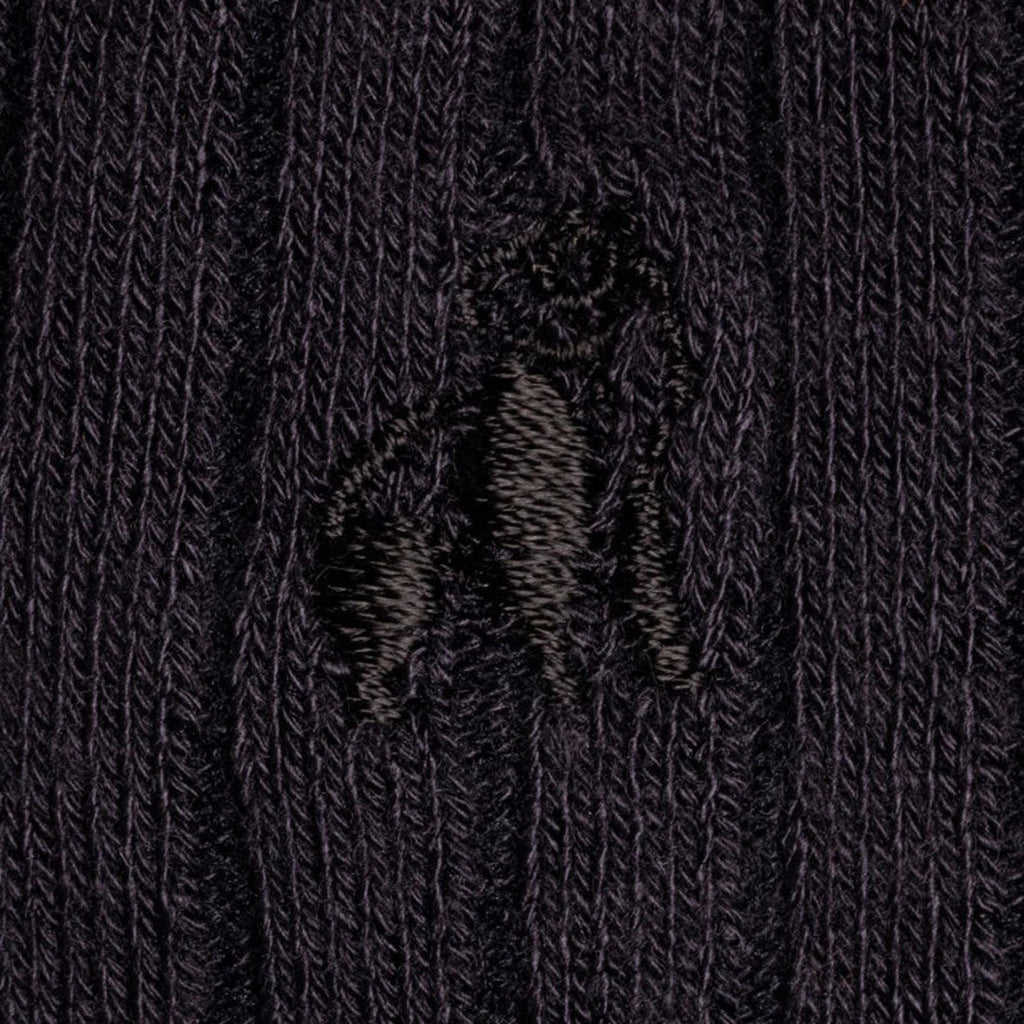 Navy Comfort Cuff Bamboo-Blend Socks