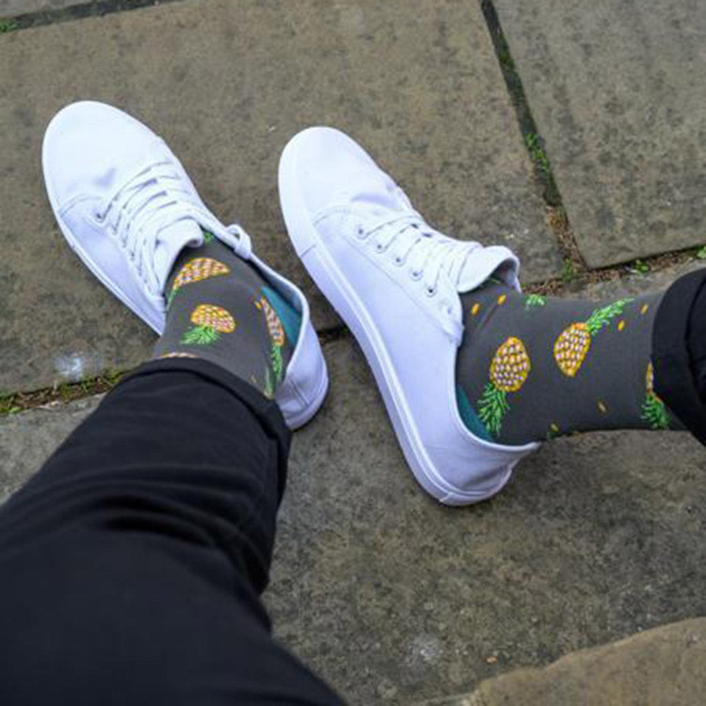 Pineapple Bamboo-Blend Socks