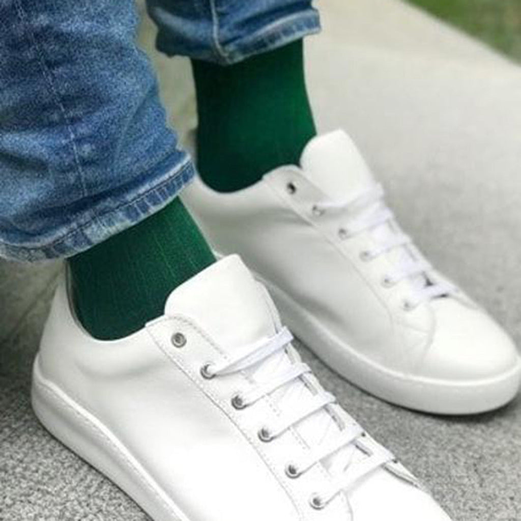 Racing Green Bamboo-Blend Socks