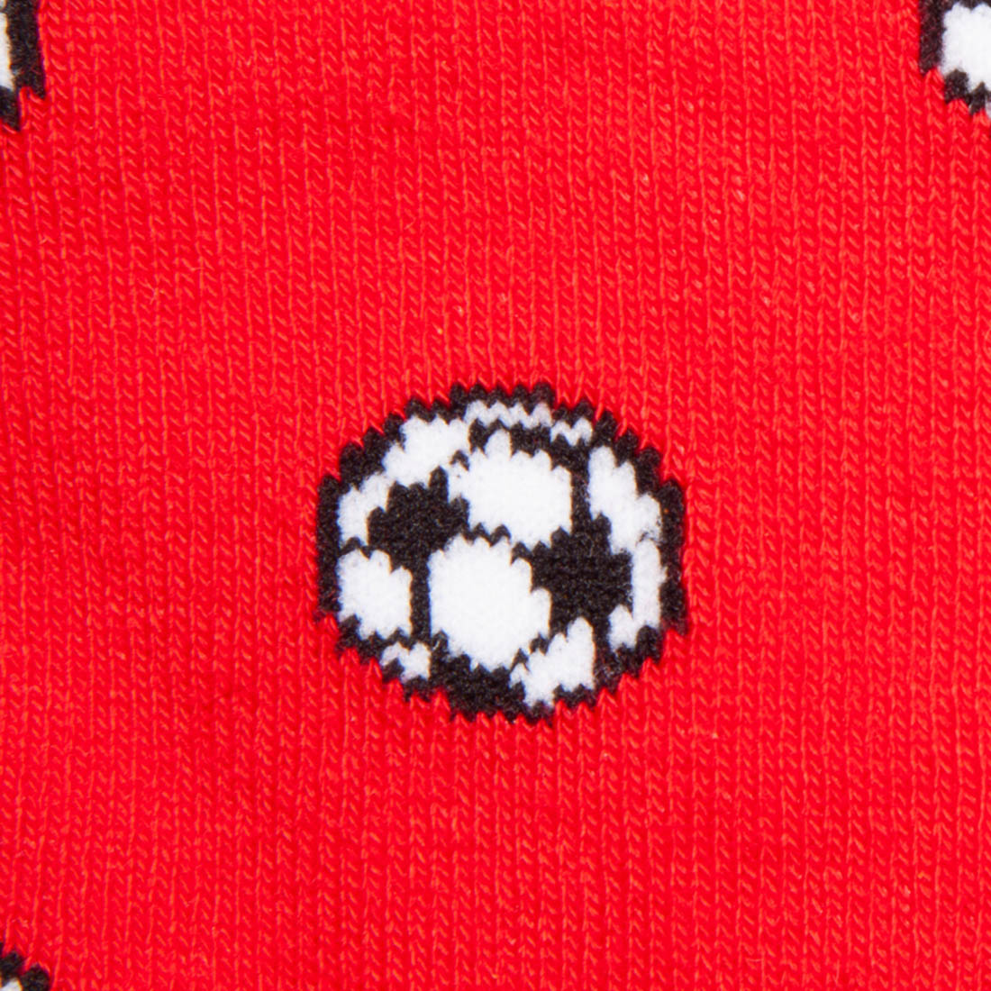 Red Football Bamboo-Blend Socks