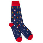 Sailing Boat Bamboo-Blend Socks