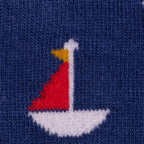 Sailing Boat Bamboo-Blend Socks