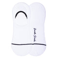 White No-Show Bamboo-Blend Socks