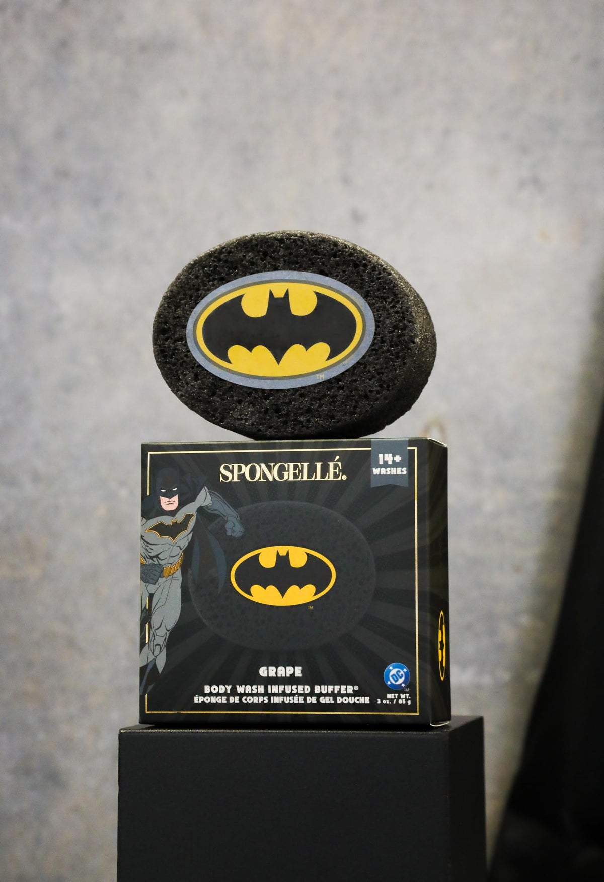 Spongellé DC Batman Grape Body Wash Infused Buffer