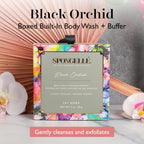Spongellé Black Orchid Body Wash Infused Buffer