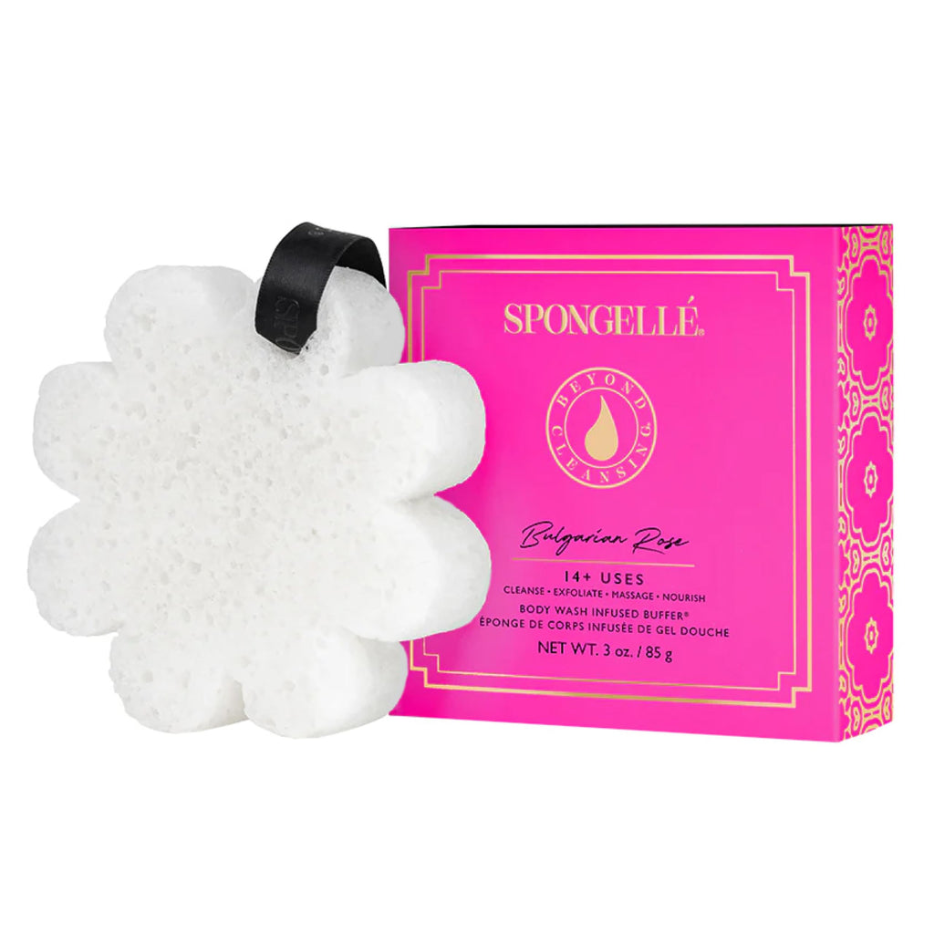 Spongellé Bulgarian Rose Wild Flower Body Wash Infused Buffer