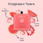 Spongellé Grapefruit Cassis Wild Flower Body Wash Infused Loofah Buffer