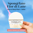 Spongellé Spongelato Limone Gelato Body Wash Infused Loofah Buffer