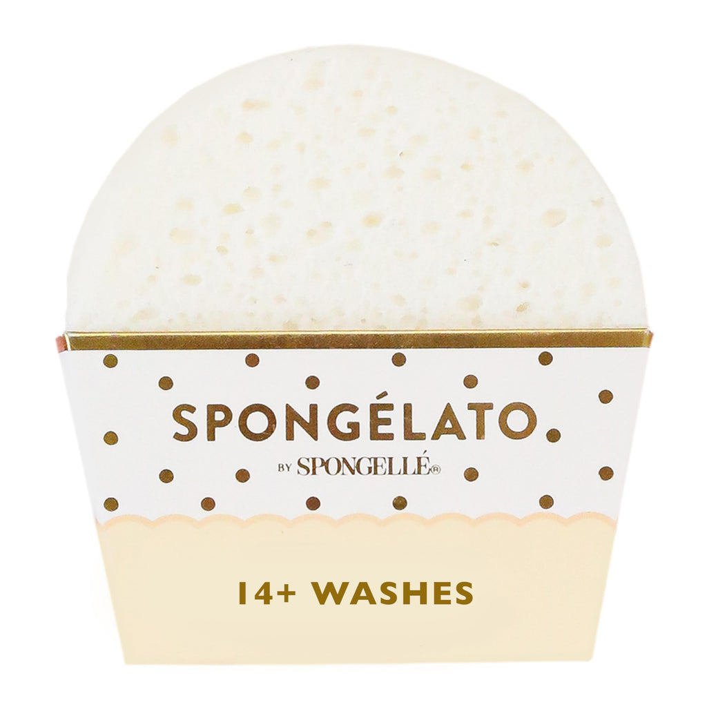 Spongellé Spongelato Limone Gelato Body Wash Infused Loofah Buffer