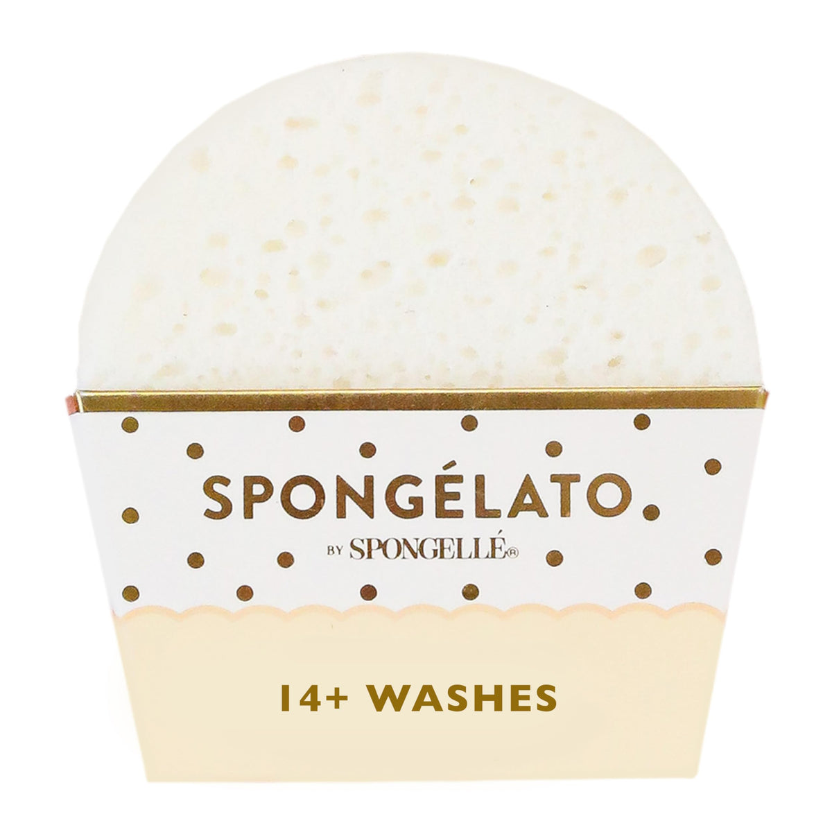 Spongellé Spongelato Limone Gelato Body Wash Infused Loofah Buffer