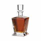 Krosno Handmade Square Glass Decanter - 750ml