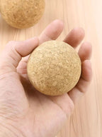 Yoga Studio Cork Unbranded Massage Ball Set of 3, 4cm, 2 x 6cm