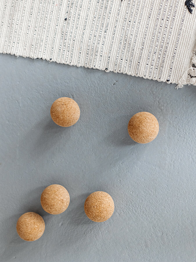 Yoga Studio Cork Unbranded Massage Ball Set of 3, 2 x 4cm, 2cm
