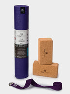 Yoga Studio Oeko-Tex Starter Cork Yoga Set