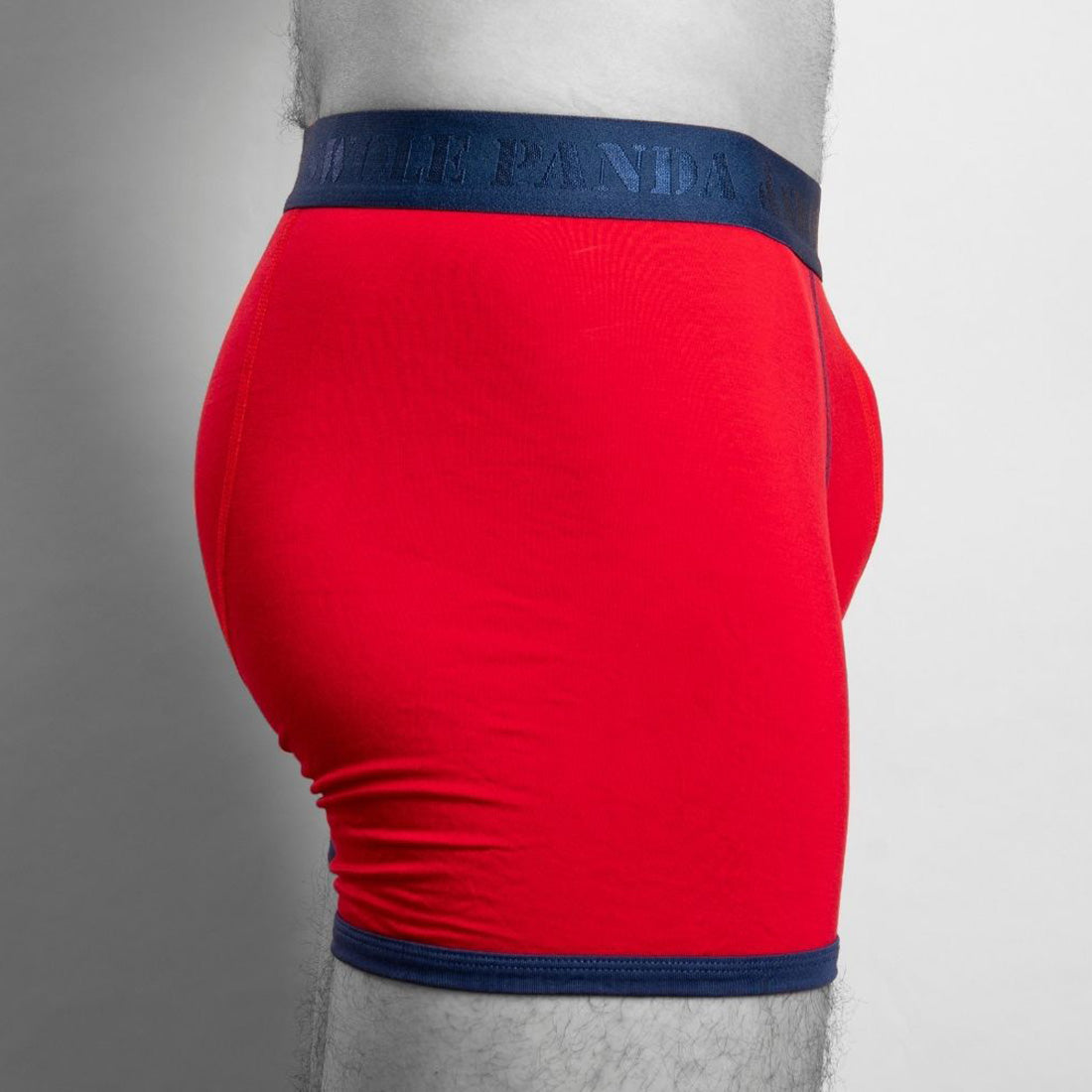Red & Blue Band Bamboo-Viscose Boxers