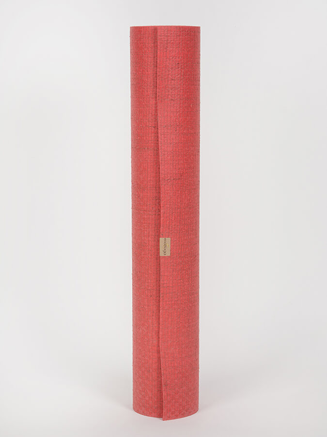 ecoYoga Extra Long Jute Yoga Mat, 4mm