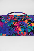 Yoga Studio GOTS Organic Cotton Designed Yoga Equipment Kit Bag, Floral Collection